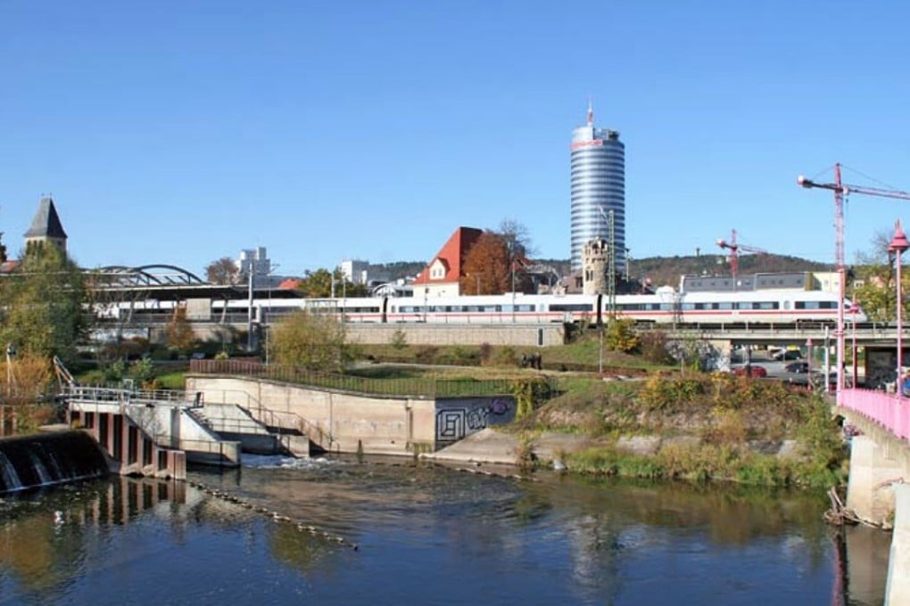 The victim’s body was found in the Saale river in Jena. Photo: Handout