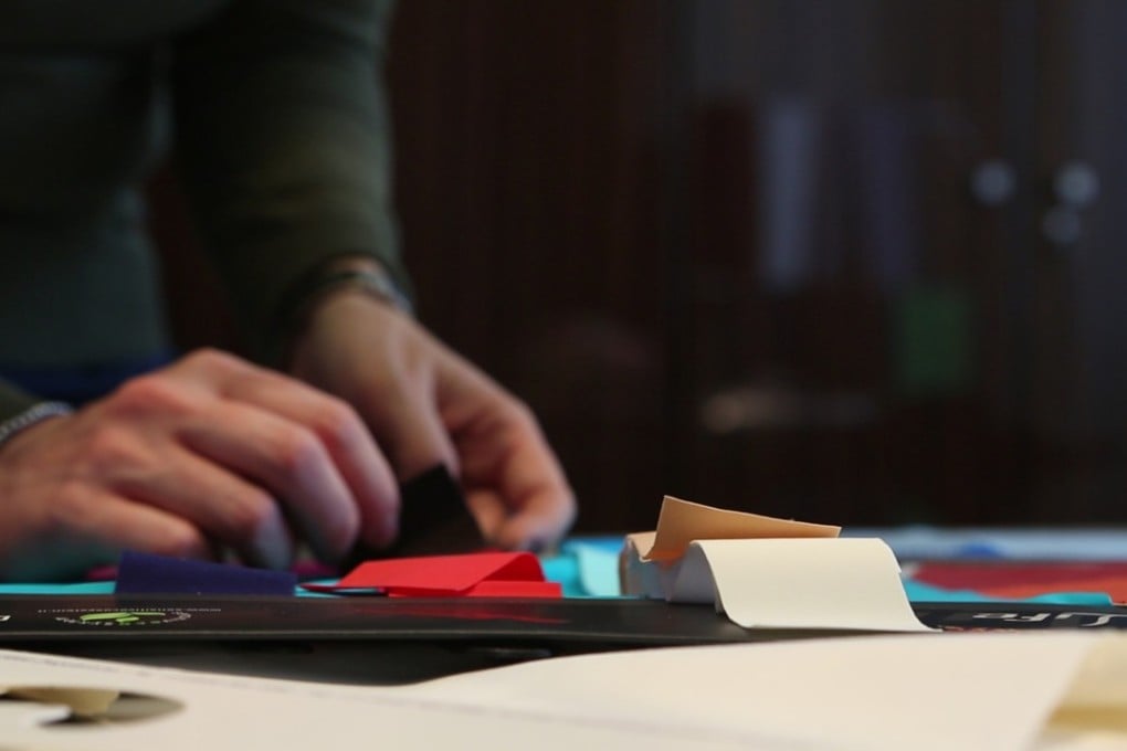 Samples from Kering’s Materials Innovation Lab, which gives designers access to over 2,000 sustainably certified fabrics.