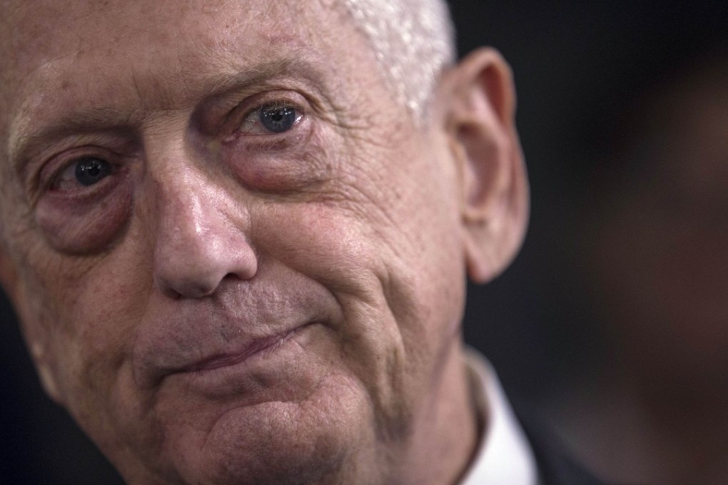 James Mattis at the Pentagon on Tuesday in Virginia. Photo: Getty Images/AFP