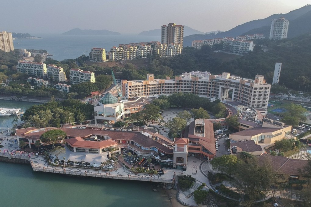 Discovery Bay Plaza and residential properties. Photo: SCMP