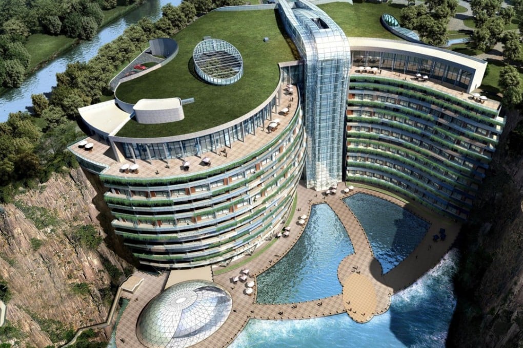 It’s the pits: with only two floors above ground and 16 below, the InterContinental Shanghai Wonderland will offer a truly unique hotel experience when it opens later this year.