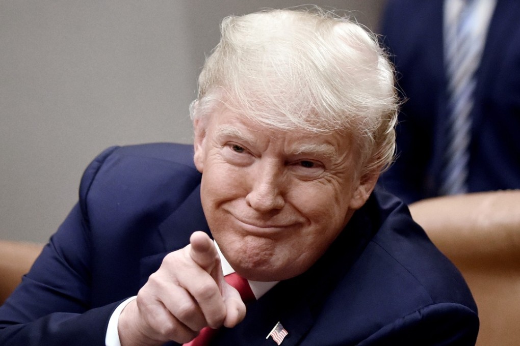 US President Donald Trump, in the Roosevelt Room of the White House on Wednesday. He says Chinese pressure on North Korea has stymied progress on denuclearisation. Photo: TNS