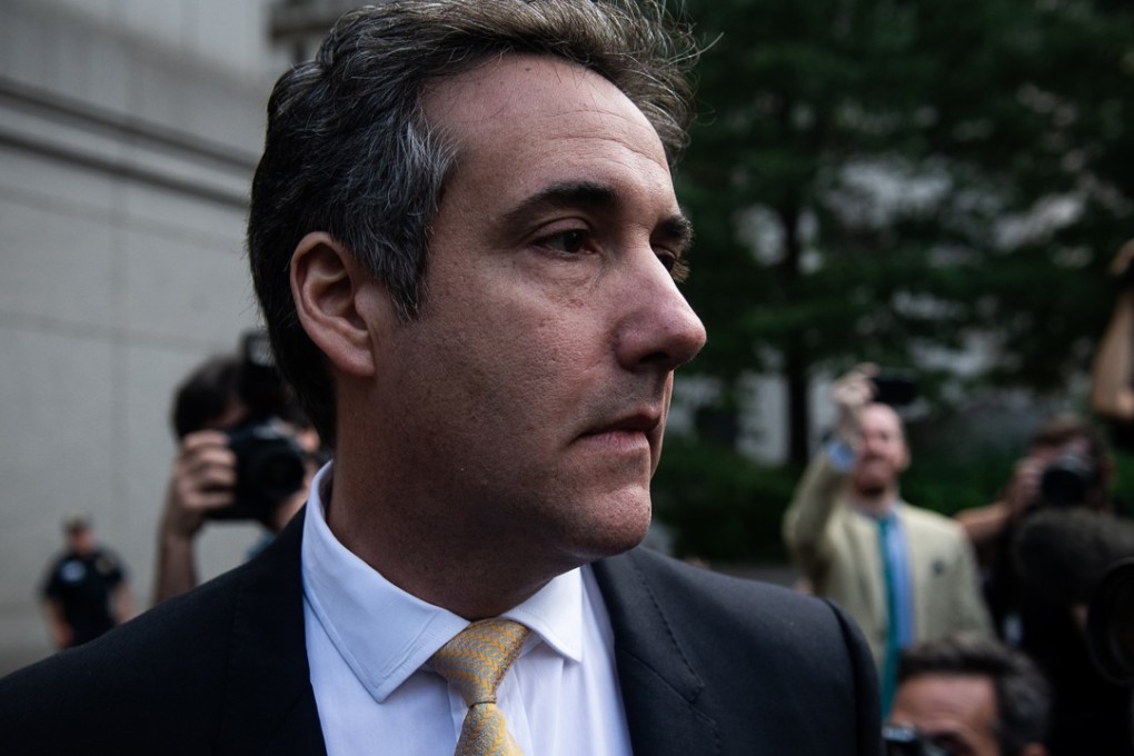 Michael Cohen, former personal lawyer to US President Donald Trump, leaves the federal court in New York on August 21. Photo: Bloomberg