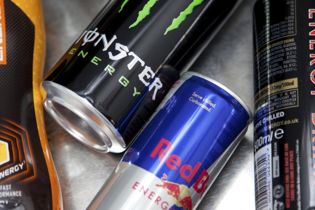 File photo of energy drinks. Photo: Alamy Stock Photo