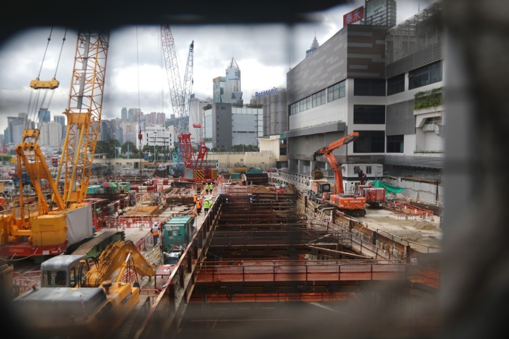 At Exhibition Centre station, 14 per cent of monitoring points reached or exceeded trigger values. Photo: Sam Tsang