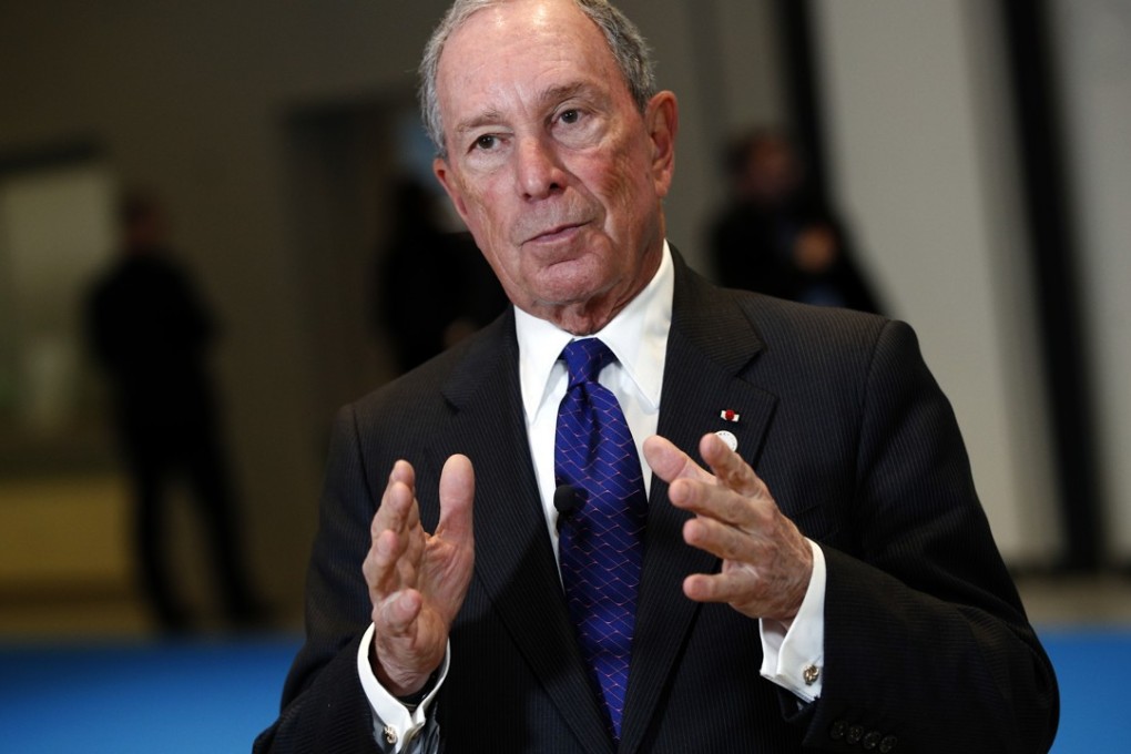 Michael Bloomberg, a former New York mayor and a critic of Donald Trump’s China policy, had planned to hold the event in Beijing in November. Photo: Photo: AP