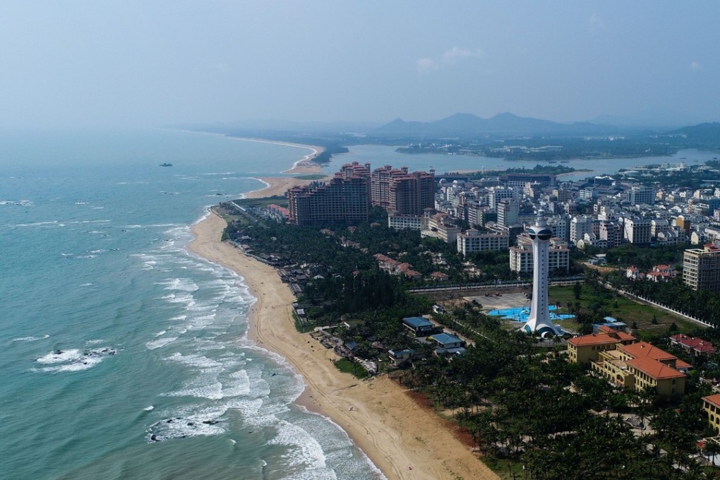 ‘Hainan is the best holiday spot,’ says Sunac chairman Sun Hongbin. Photo: Xinhua