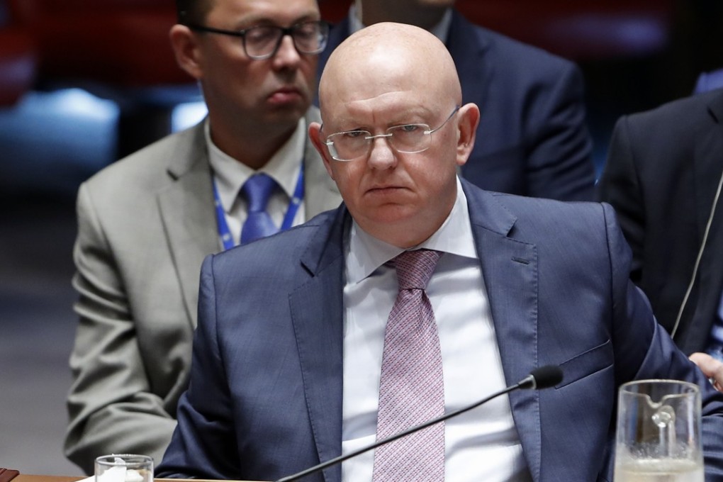 Vassily Nebenzia, Russia’s ambassador to the UN. Photo: Xinhua