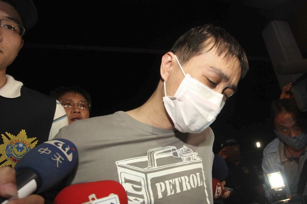 The execution of Lee Hung-chi, who killed his ex-wife and five-year-old daughter in 2014, was carried out on Friday. Photo: CNA