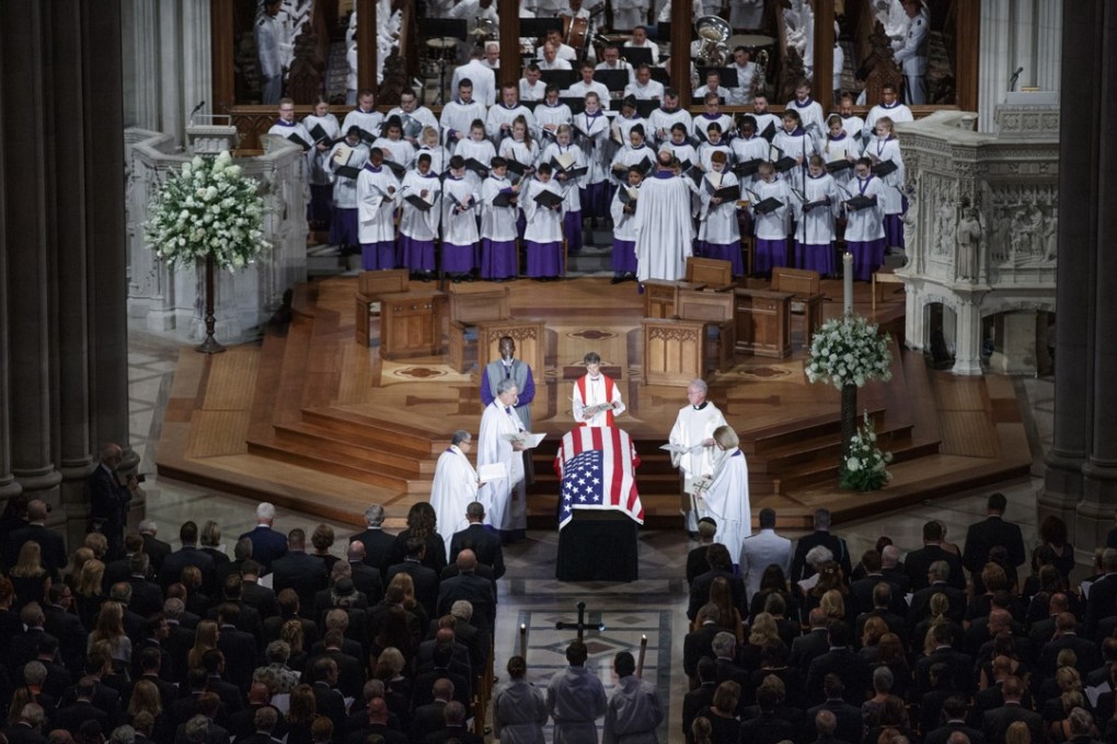 The former Republican senator from Arizona died on August 25 from brain cancer, days shy of his 82nd birthday. Photo: EPA