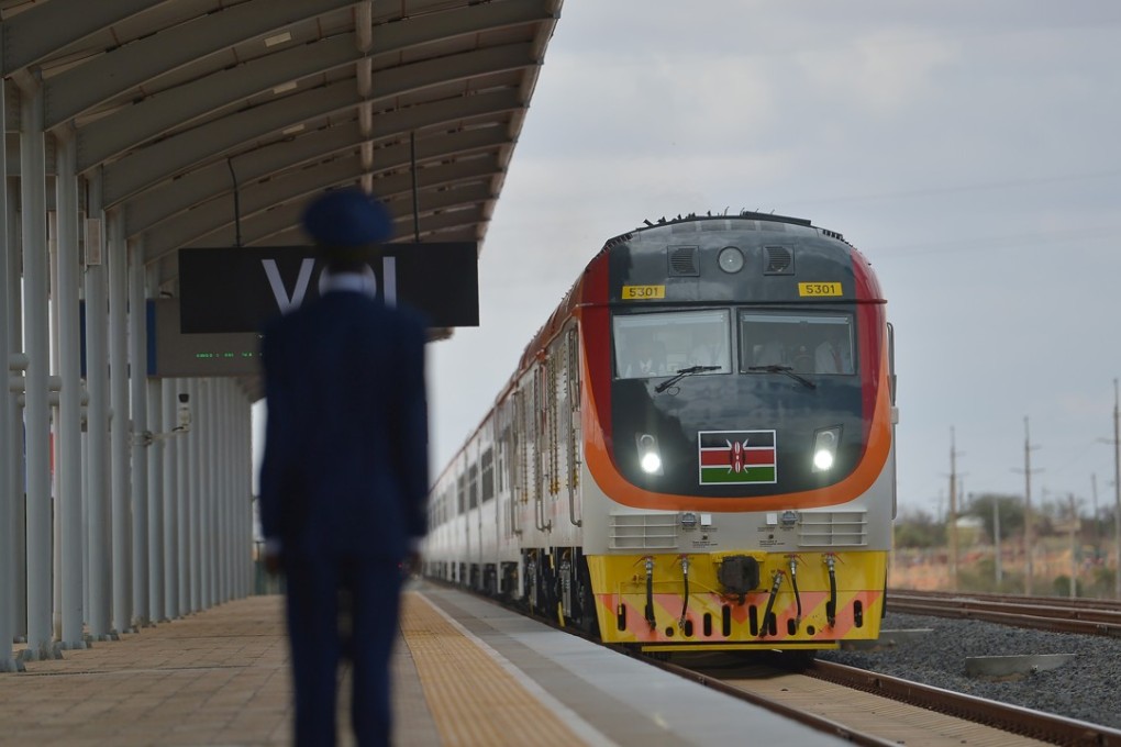 Kenya’s new Chinese-built railway opened last year, becoming the country’s biggest infrastructure project since independence in 1963. Photo: AFP