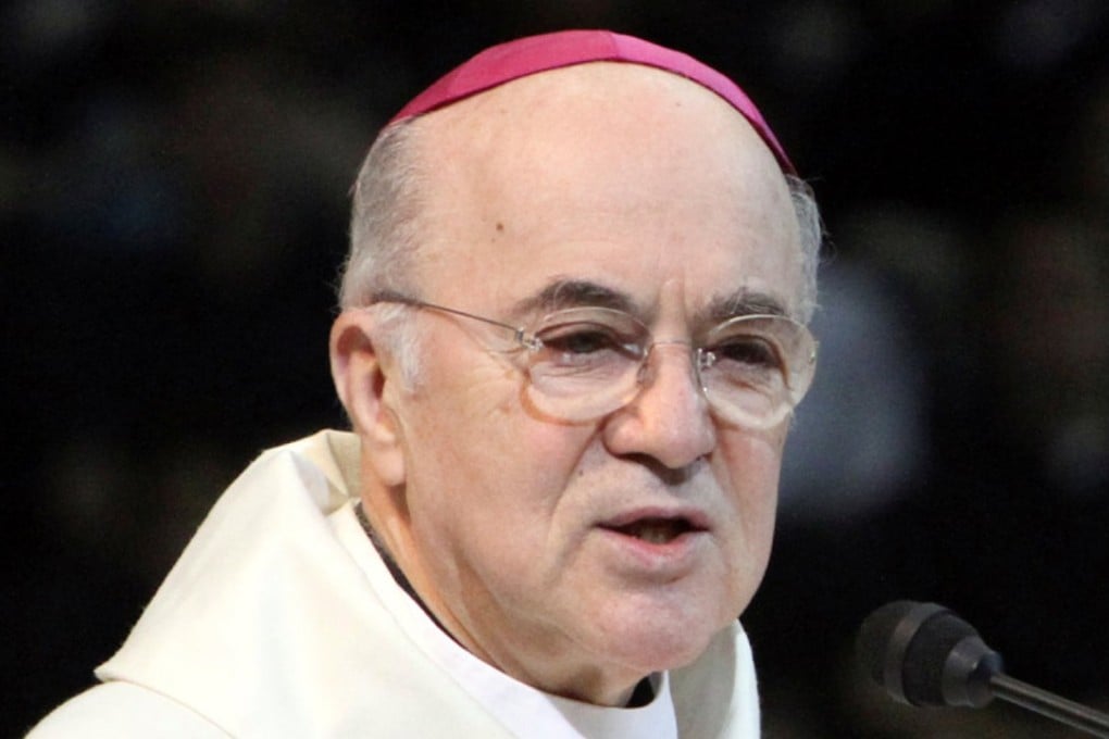 Archbishop Carlo Maria Vigano has accused Pope Francis of being involved in covering up sexual abuse within the church in the United States. Photo: Reuters