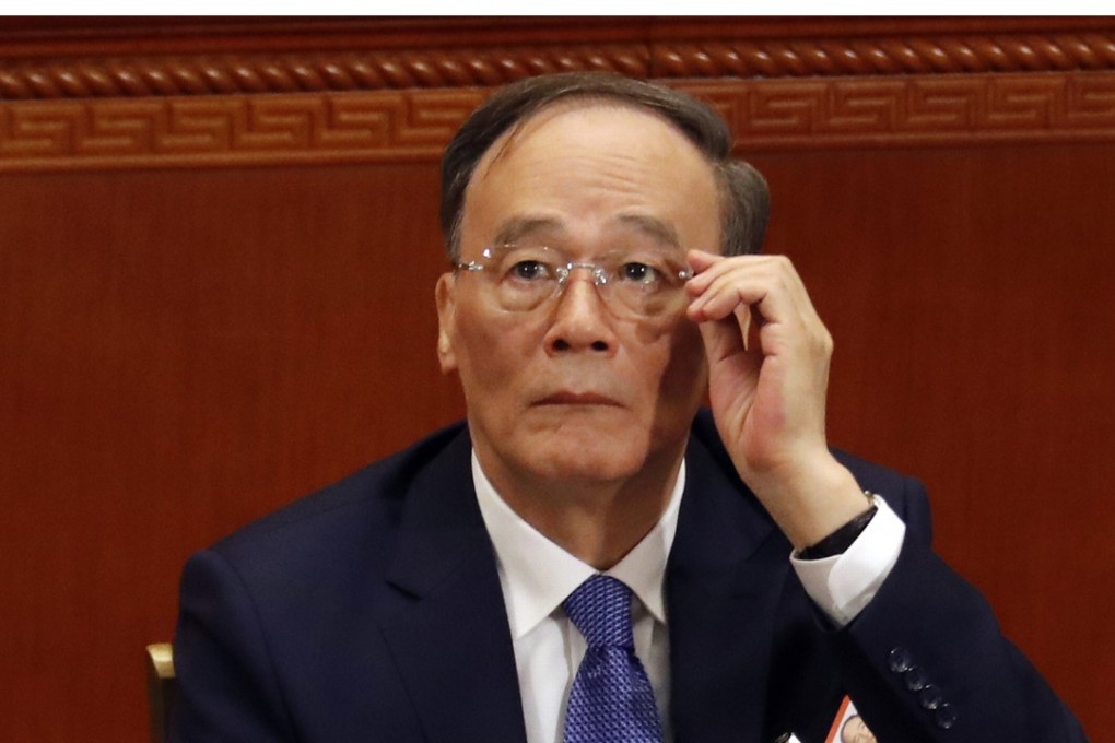 Wang Qishan was appointed a vice-president in March. Photo: AP