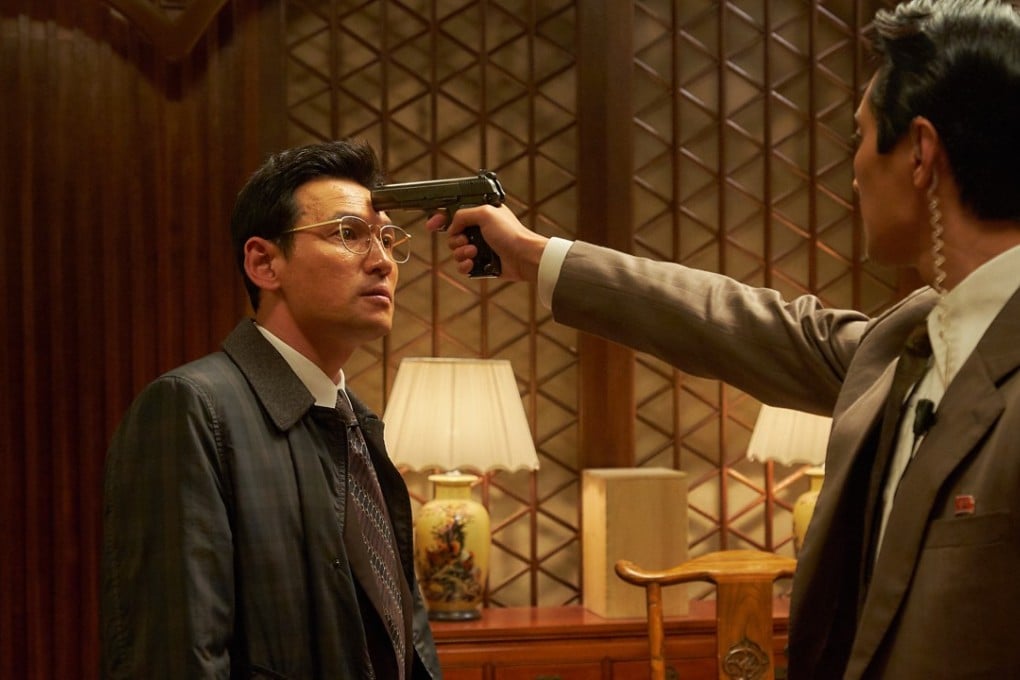 Hwang Jung-min plays a South Korean secret agent in The Spy Gone North (category IIA: Korean), directed by Yoon Jong-bin. Lee Sung-min co-stars.