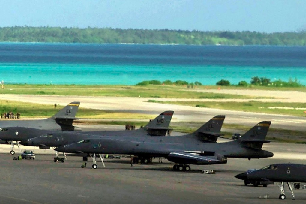 File photo of the US airbase on Diego Garcia. Photo: AFP