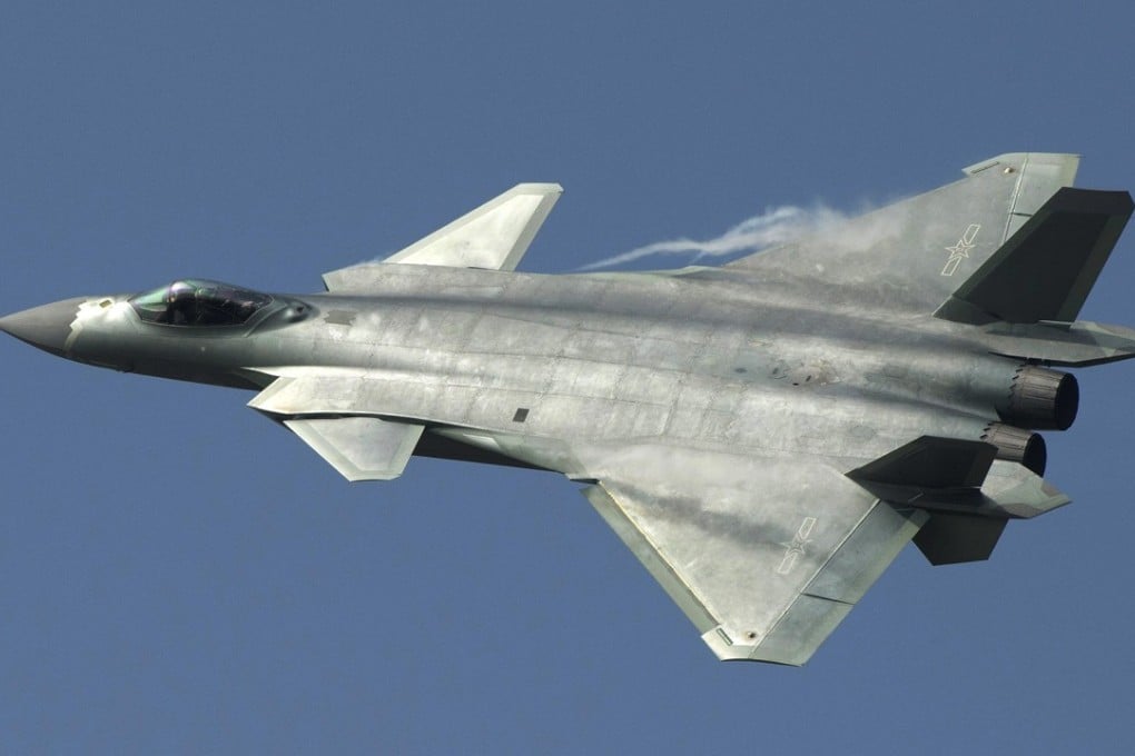 China air force j 20 top