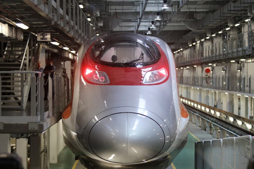 The public was allegedly kept in the dark over ceremony handing over controversial port area at West Kowloon cross-border express terminal to mainland authorities. Photo: Sam Tsang