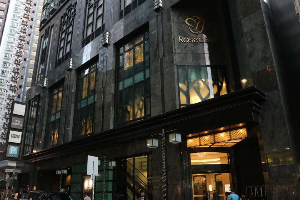 The owner of the Rosedale Hotel in Causeway Bay is considering converting the property to offices. Photo: SCMP/K. Y. Cheng