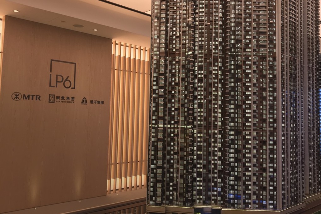 A model of Nan Fung’s LP6 project in Tseung Kwan O. Photo: Lam Ka-sing