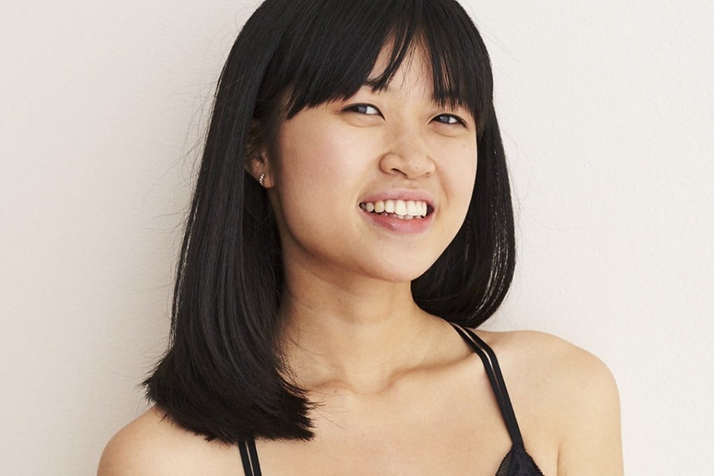Model shows off a bralette from American Eagle Outfitters. Photo: HANDOUT