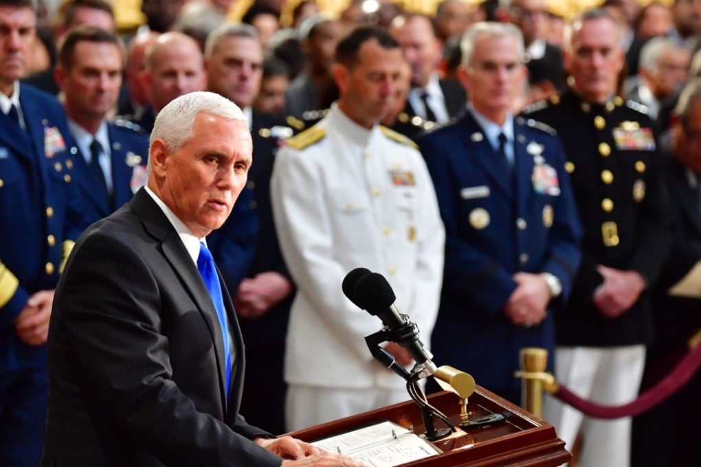 US Vice-President Mike Pence. Photo: EPA