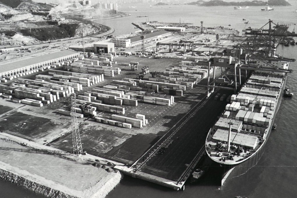 Kwai Chung Container Port, in 1972. Pictures: SCMP