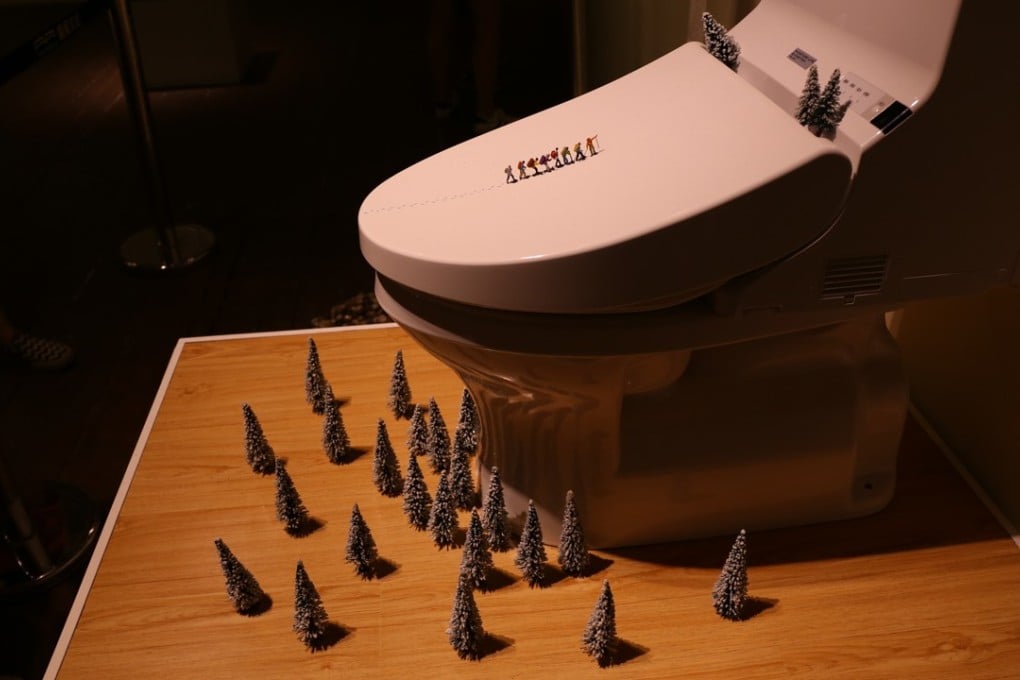 Artworks by Tatsuya Tanaka displayed at Miniature Life Exhibition