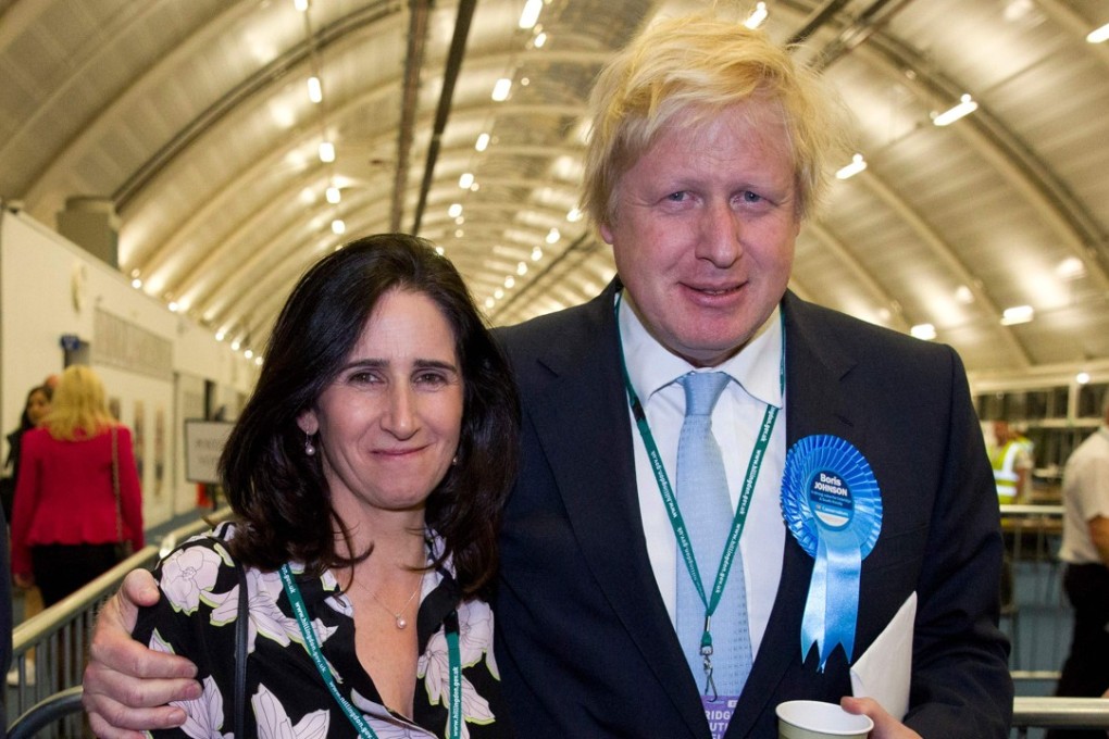 Boris Johnson with his wife Marina Wheeler during the British general election in May, 2015. Photo: AFP