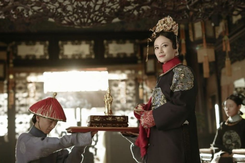 Chinese actress Tan Zhuo as Gao, an imperial concubine in The Story of Yanxi Palace.