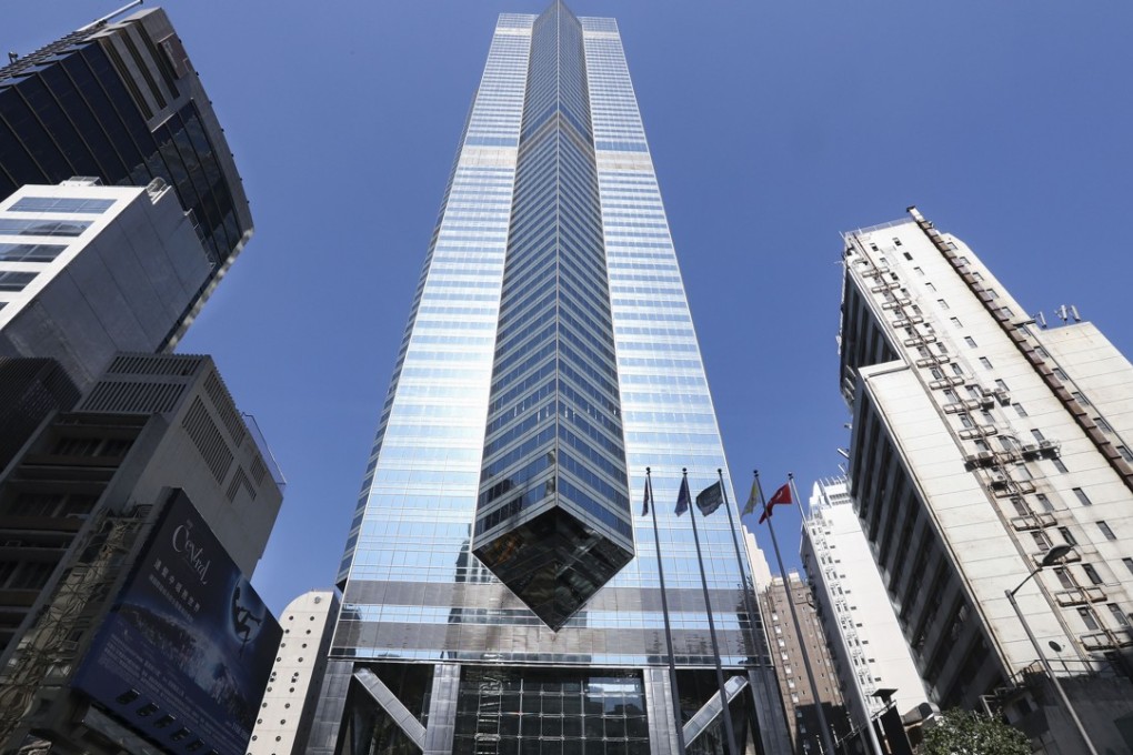 The Center, in Hong Kong’s Central district. Photo: Nora Tam