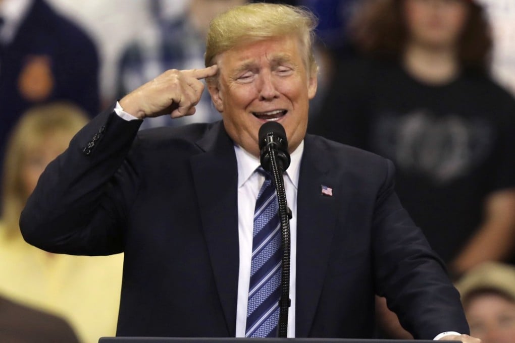 US President Donald Trump has, despite the unconventional nature of his presidency, seen his approval ratings hold steady. Photo: AP