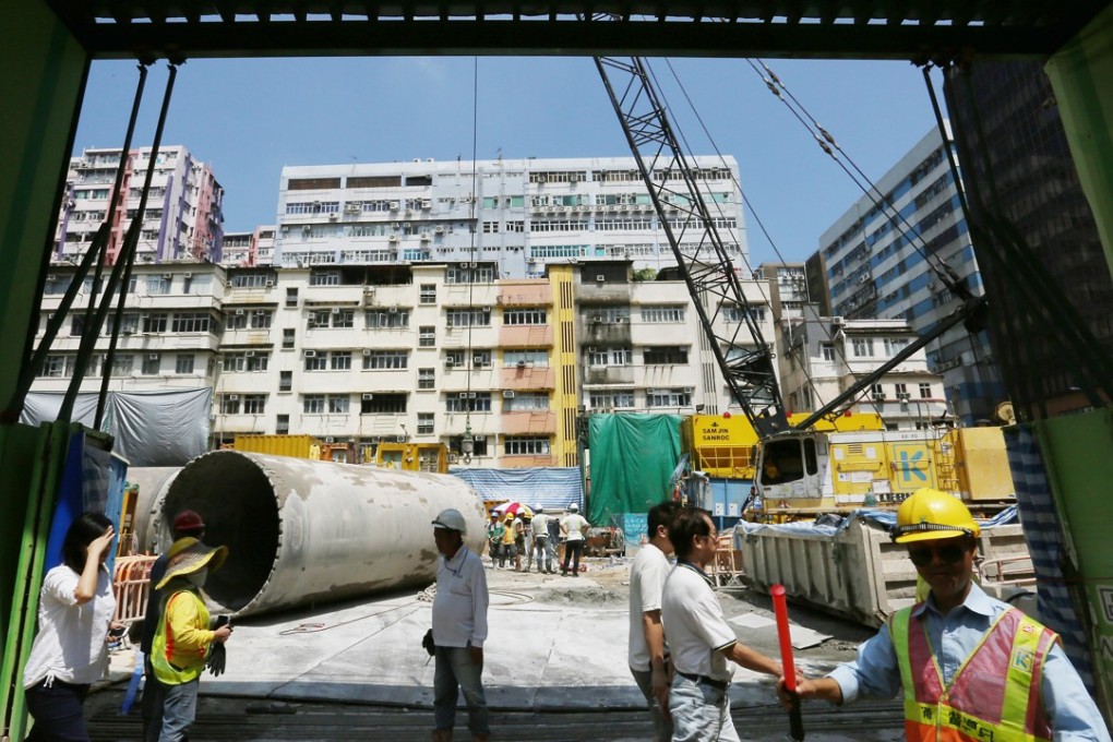 Land-scarce Hong Kong faces a problem of ageing neighbourhoods. Photo: Jonathan Wong