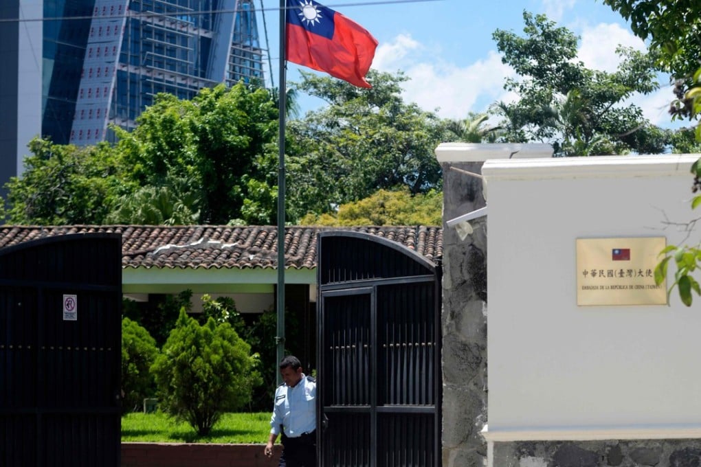 El Salvador switched diplomatic relations from Taipei to Beijing last month, prompting a warning from the United States. Photo: AFP