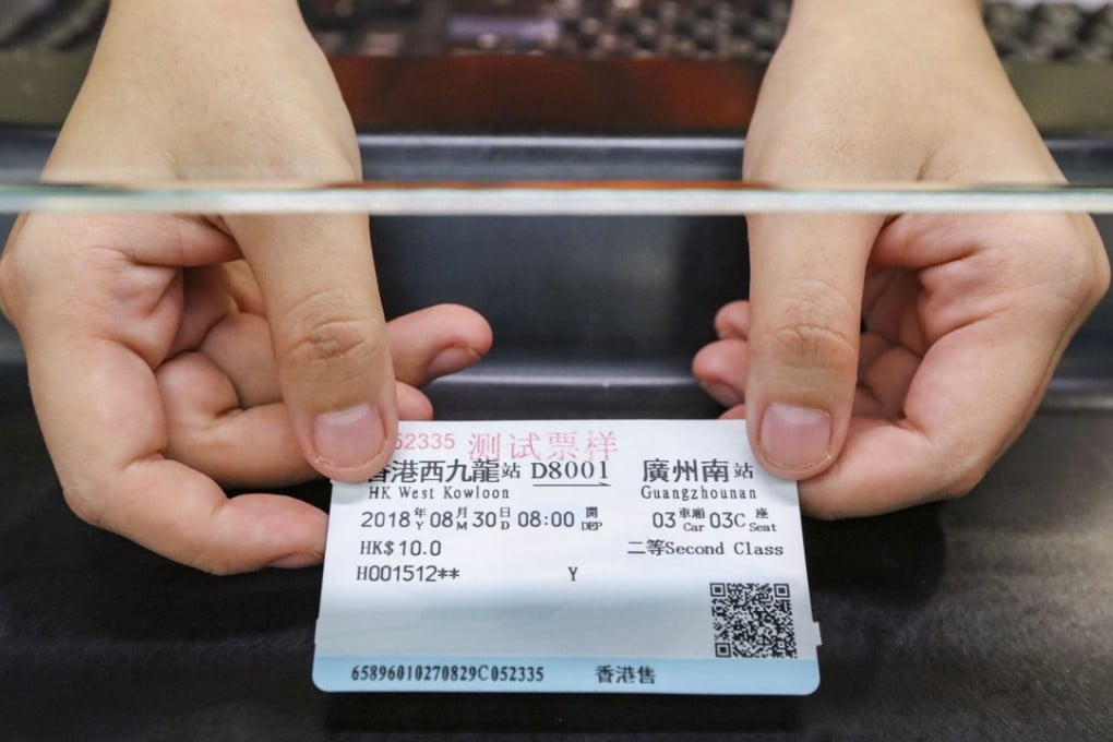 Guangzhou-Shenzhen-Hong Kong Express Rail Link tickets to go