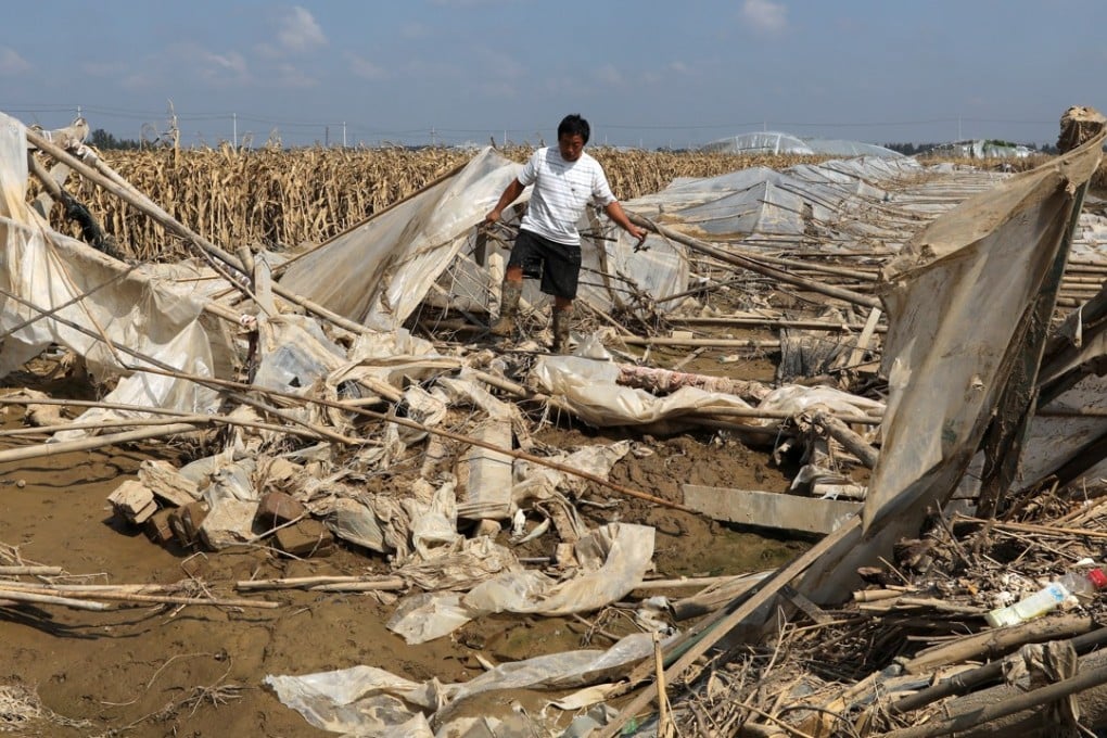 Heavy rains across the country disrupted China’s food supply and saw the consumer price index accelerate to 2.3 per cent in August, from 2.1 per cent in July. Photo: Simon Song