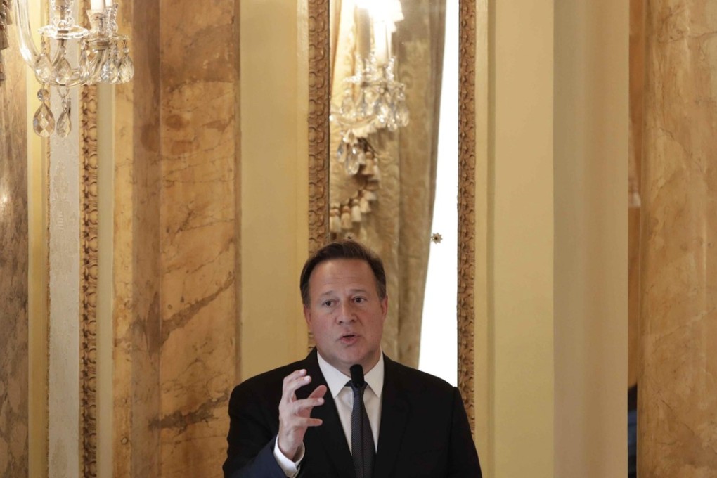 Panama’s President Juan Carlos Varela. Photo: EPA-EFE