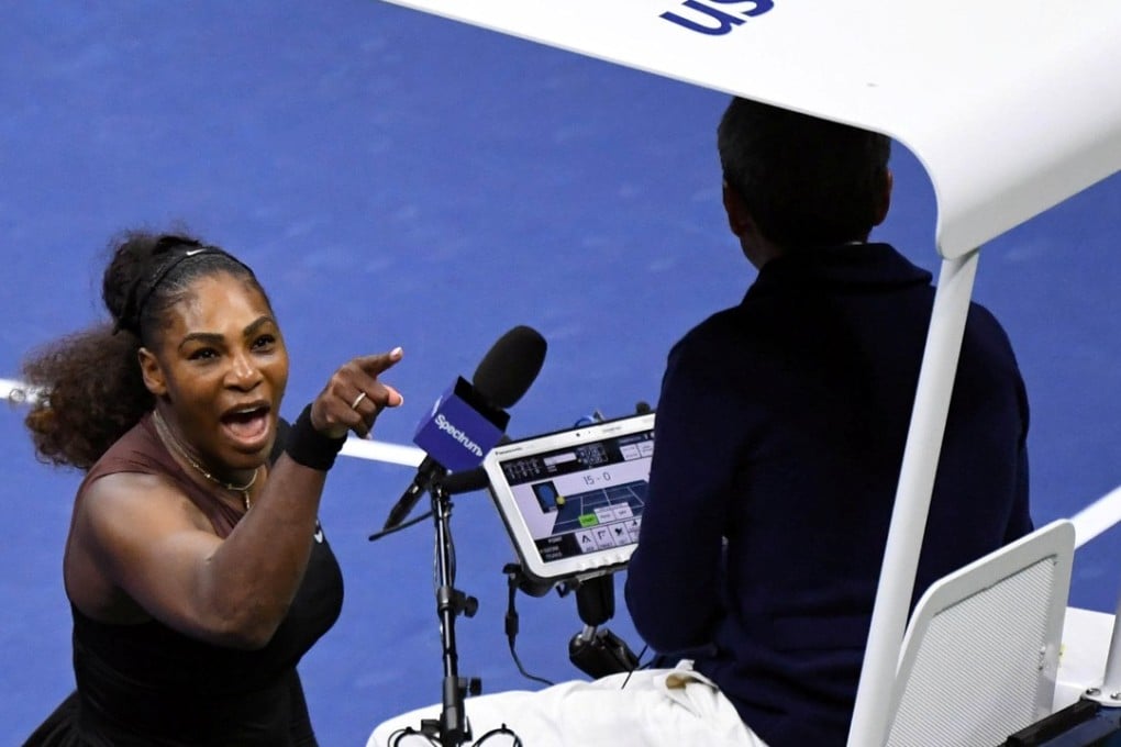Serena Williams calls out the umpire for sexism and doubles down on her point later. But what about the length of tennis matches? Photo: Reuters