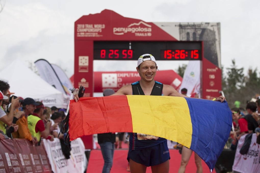 Representing Romania in this year’s Trail Running World Championships Penyagolosa Trails in Spain, Robert Hajnal finished 15th. Photo: Gabriel Boia