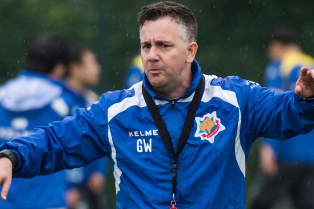 Gary White is a former Shanghai Shenxin coach. Photo: AFP