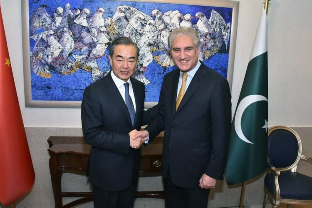 China’s Foreign Minister Wang Yi, told a joint press conference with his Pakistani counterpart Shah Mahmood Qureshi, that the CPEC plan had “not inflicted a debt burden on Pakistan”. EPA-EFE