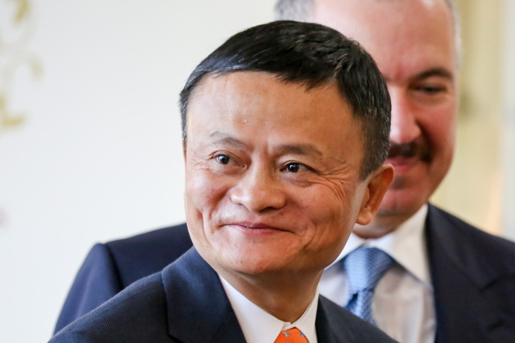 Jack Ma, chairman of Alibaba Group Holding Ltd, is seen on Tuesday. Photo: Bloomberg