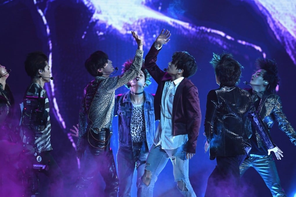 BTS onstage during the 2018 Billboard Music Awards in Las Vegas, Nevada. Photo: Ethan Miller/Getty Images/AFP