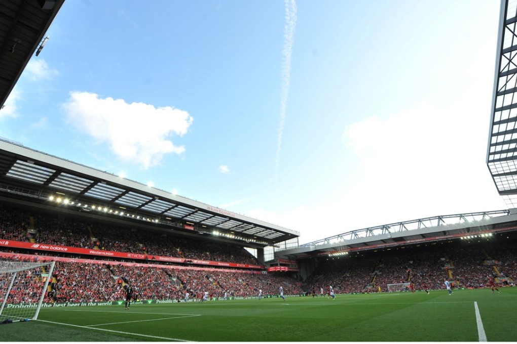 Liverpool have opted not to renew their sponsorship deal with Tibet Water. Photo: Reuters