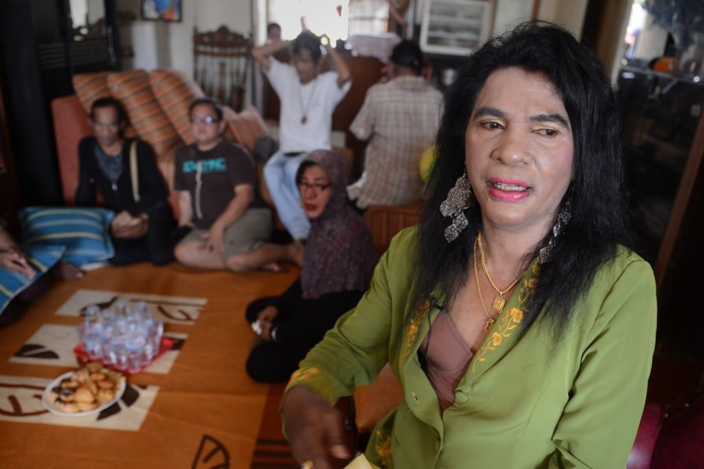 Yulianus Rettoblaut, a transgender activist in Indonesia. Photo: AFP