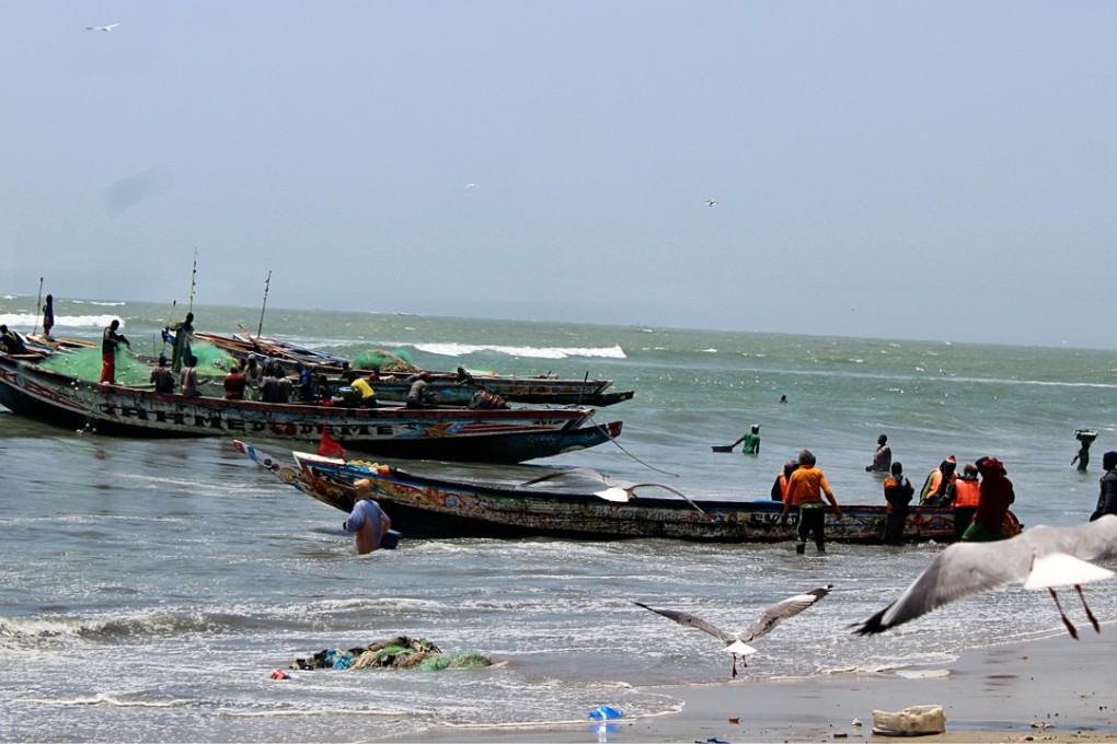 Fishermen in Tanji, Gambia. Photo: Nosmot Gbadamosi