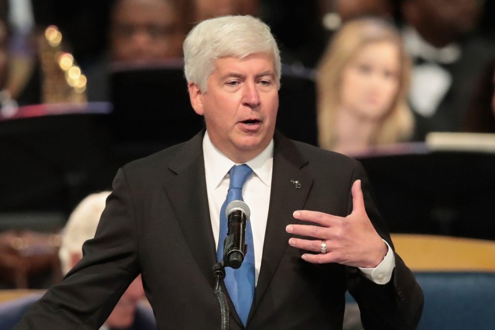 Michigan governor Rick Snyder says he is optimistic about long-term ties between China and the United States. Photo: AFP