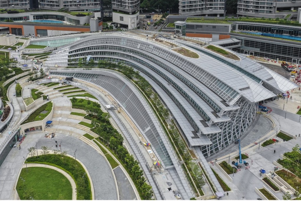 The West Kowloon terminus of the high-speed rail. Photo: Roy Issa