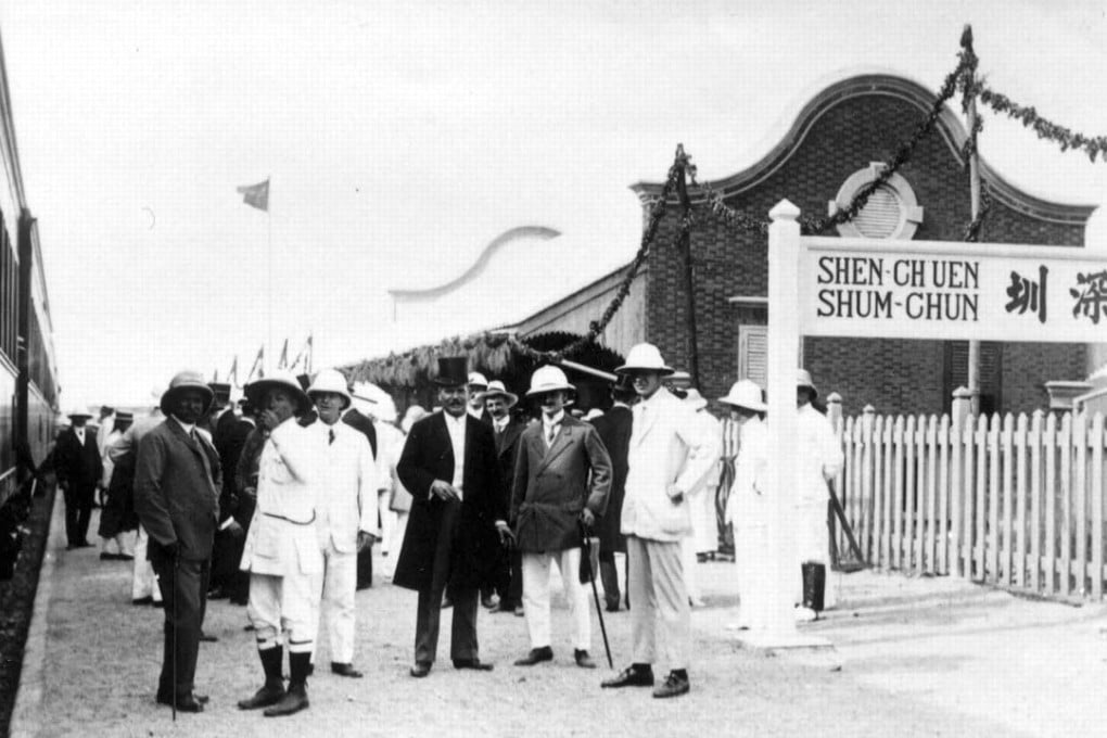 The opening of the Kowloon-Canton Railway, in October 1911. Picture: www.kcrc.com