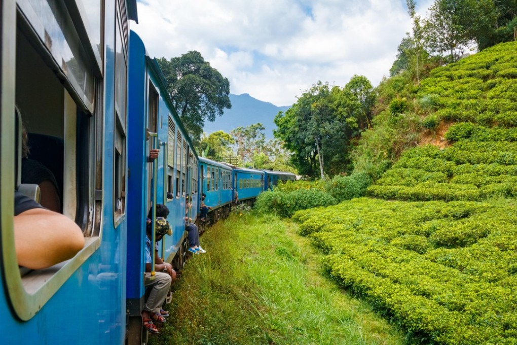 The scenic train journey from Kandy to Ella, through Sri Lanka’s tea plantations. Picture: Alamy
