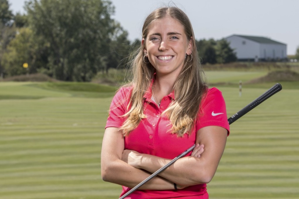 Iowa State University golfer Celia Barquin Arozamena poses for a September 2017 photo. She was found dead on September 17, 2018, at a golf course in Ames. Collin Daniel Richards was arrested and charged with first-degree murder in her death. Photo: AP